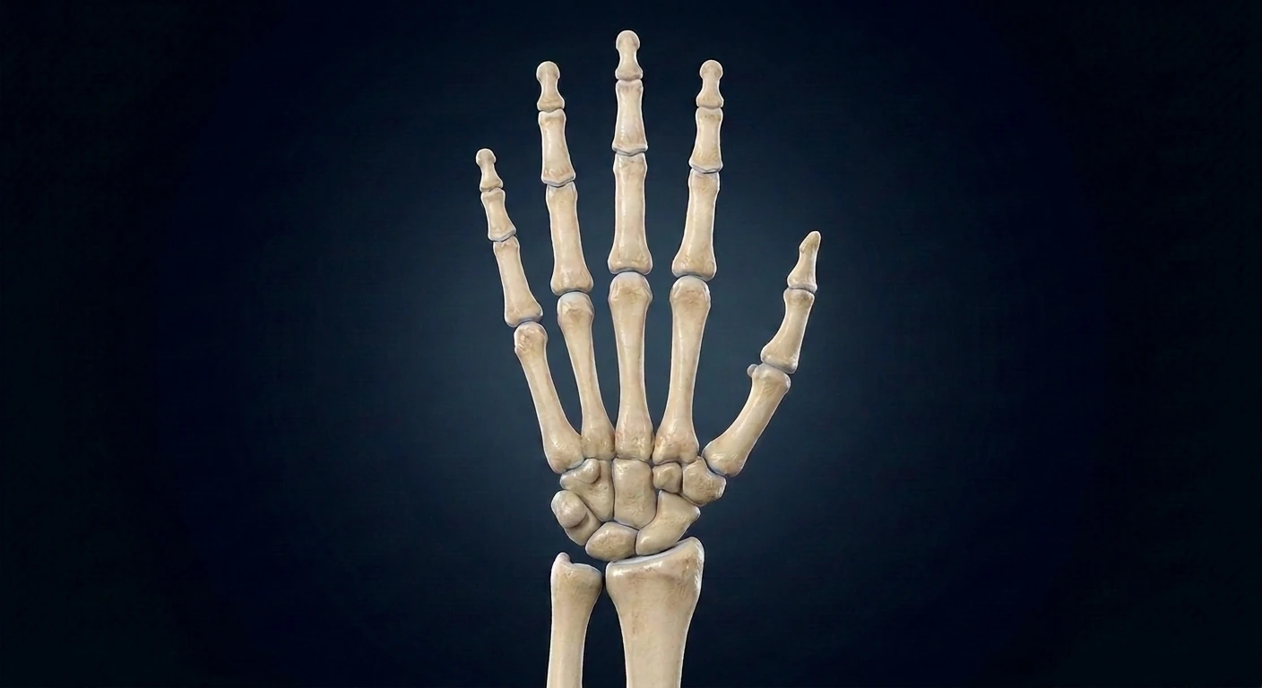Huesos y articulaciones de la mano y la muñeca
